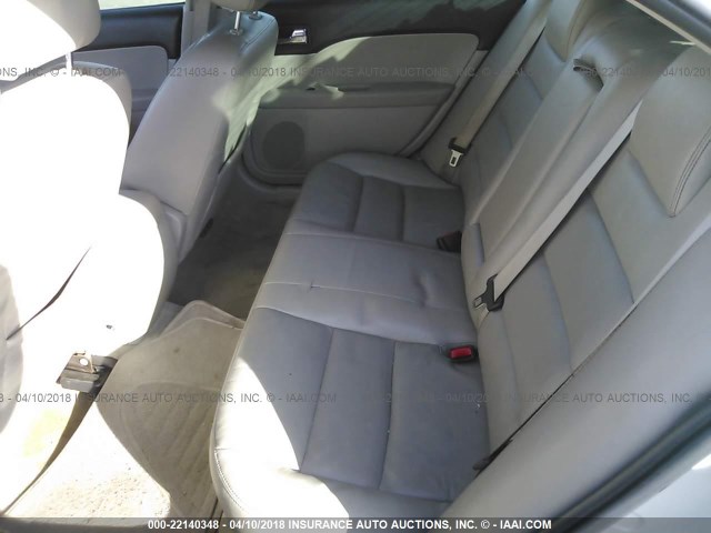 3FAHP08Z68R124809 - 2008 FORD FUSION SEL BEIGE photo 8