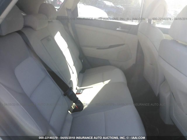 KM8J23A45GU060324 - 2016 HYUNDAI TUCSON SE WHITE photo 8