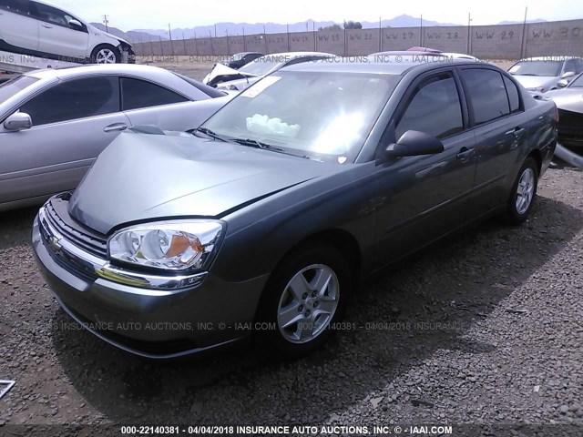 1G1ZT54805F287882 - 2005 CHEVROLET MALIBU LS ნაცრისფერი ფოტო 2