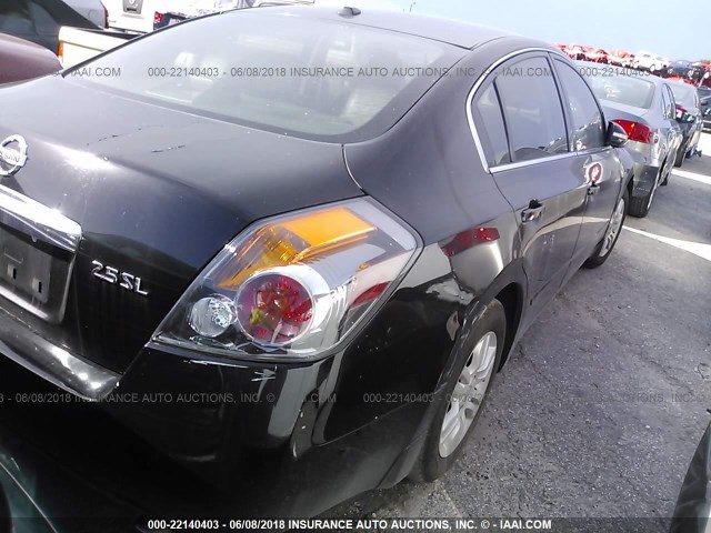 1N4AL2AP5BN421808 - 2011 NISSAN ALTIMA S BLACK photo 4