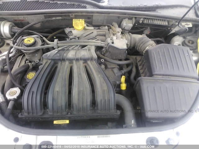 3C4FY48B92T385158 - 2002 CHRYSLER PT CRUISER CLASSIC ვერცხლისფერი ფოტო 10