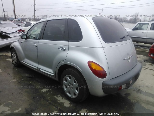 3C4FY48B92T385158 - 2002 CHRYSLER PT CRUISER CLASSIC ვერცხლისფერი ფოტო 3