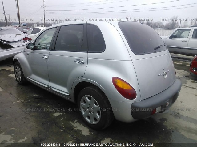 3C4FY48B92T385158 - 2002 CHRYSLER PT CRUISER CLASSIC SILVER photo 3