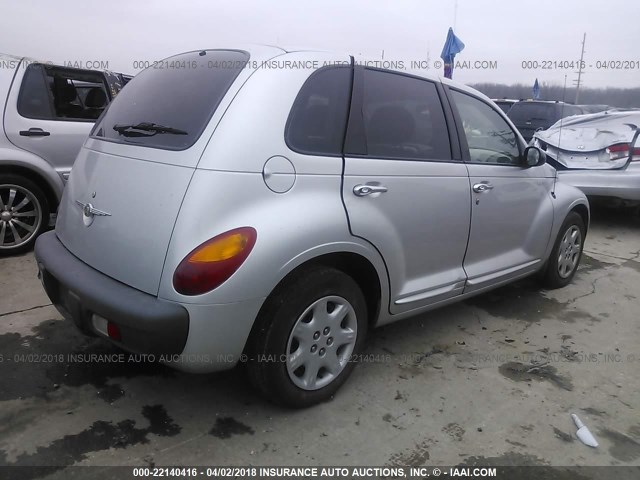 3C4FY48B92T385158 - 2002 CHRYSLER PT CRUISER CLASSIC SILVER photo 4