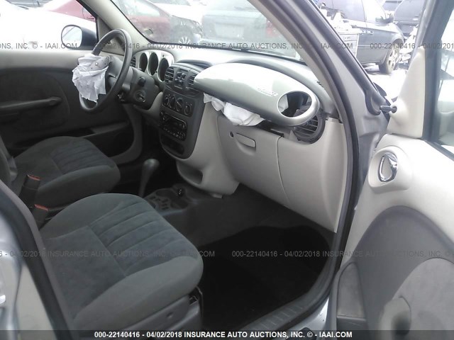 3C4FY48B92T385158 - 2002 CHRYSLER PT CRUISER CLASSIC ვერცხლისფერი ფოტო 5