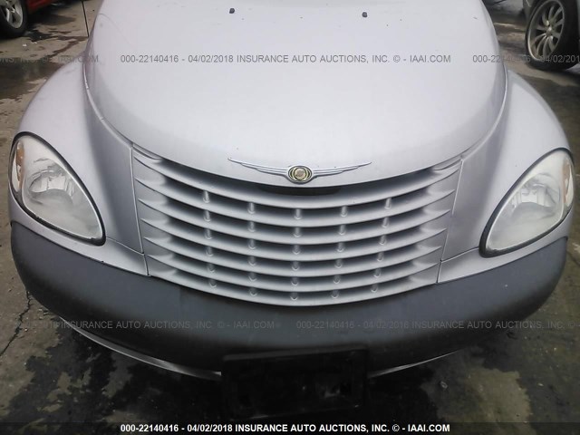 3C4FY48B92T385158 - 2002 CHRYSLER PT CRUISER CLASSIC ვერცხლისფერი ფოტო 6