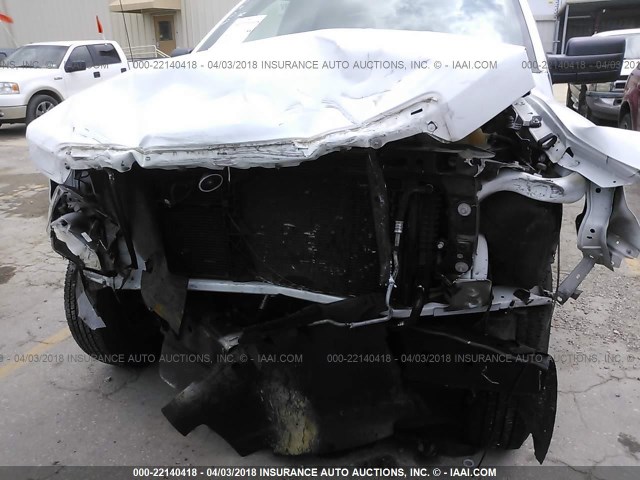 1FTEX1CM8CFA86231 - 2012 FORD F150 SUPER CAB WHITE photo 6