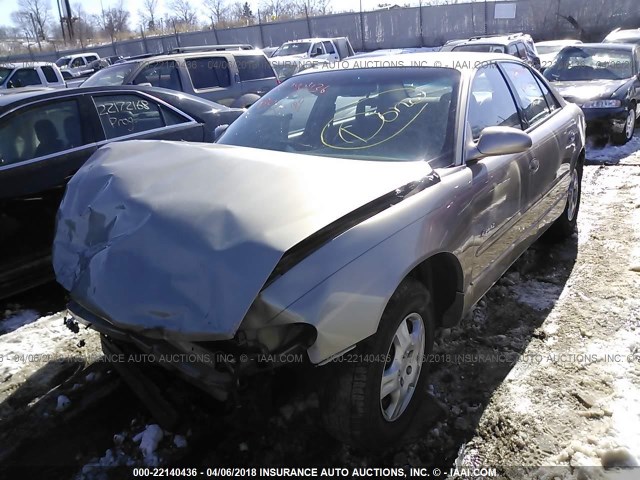 2G4WB52KXY1312029 - 2000 BUICK REGAL LS TAN photo 2