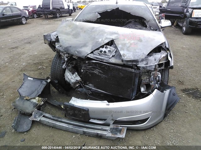 1G8ZV57747F164930 - 2007 SATURN AURA XR SILVER photo 6