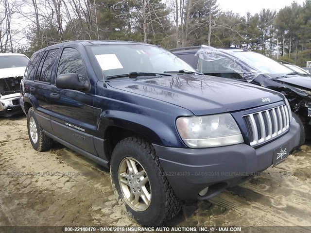 1J4GW48N14C433863 - 2004 JEEP GRAND CHEROKEE LAREDO/COLUMBIA/FREEDOM 深蓝色 照片 1