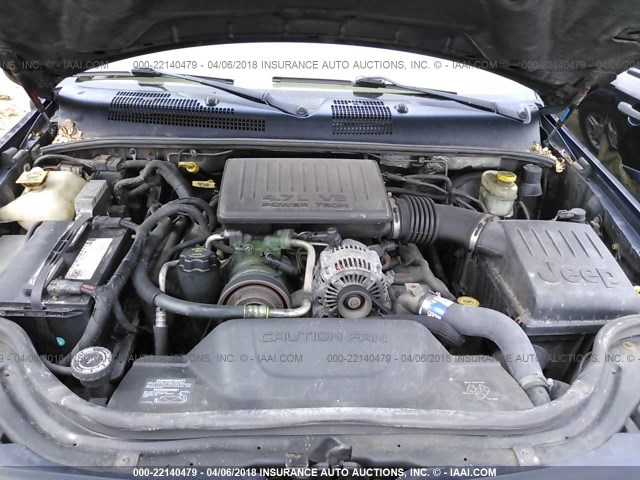 1J4GW48N14C433863 - 2004 JEEP GRAND CHEROKEE LAREDO/COLUMBIA/FREEDOM 深蓝色 照片 10