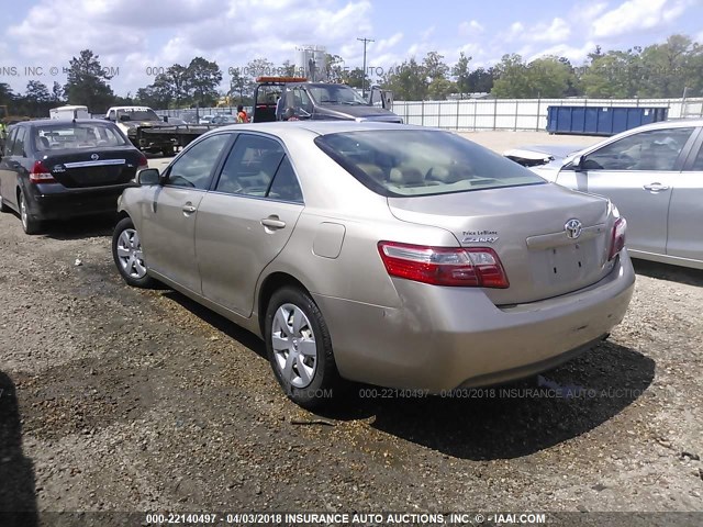 4T1BE46K27U047152 - 2007 TOYOTA CAMRY NEW GENERAT CE/LE/XLE/SE BEIGE photo 3