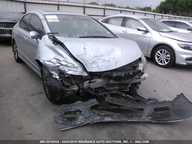 2HGFA16929H338755 - 2009 HONDA CIVIC EXL 银色 照片 1