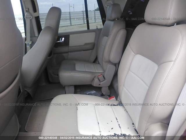 1FMFU18546LA97484 - 2006 FORD EXPEDITION EDDIE BAUER MAROON photo 8