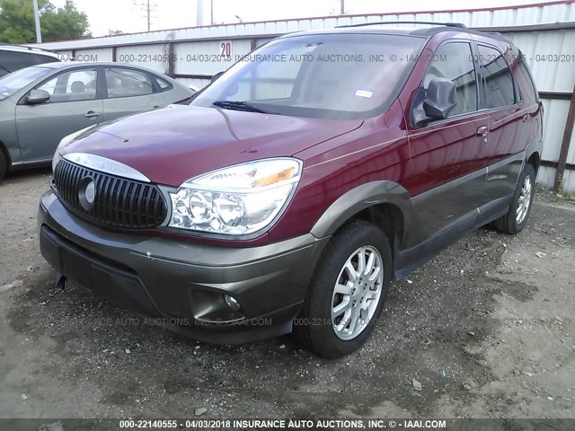 3G5DA03E15S544178 - 2005 BUICK RENDEZVOUS CX/CXL MAROON photo 2