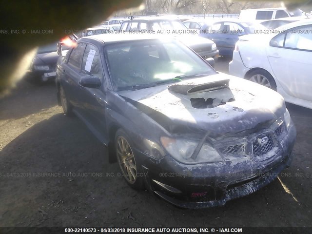 JF1GD70696L500087 - 2006 SUBARU IMPREZA WRX STI BLUE photo 1