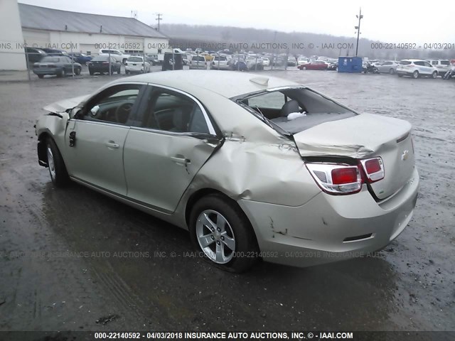 1G11C5SAXGF149434 - 2016 CHEVROLET MALIBU LIMITED LT BEIGE photo 3