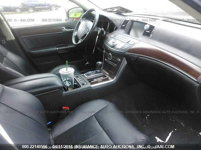 JNKAY01F18M655190 - 2008 INFINITI M35 SPORT BLUE photo 5