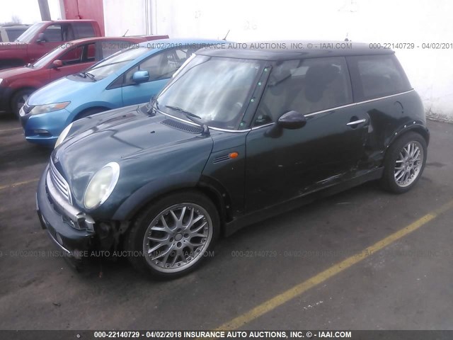 WMWRC334X2TE11051 - 2002 MINI COOPER GREEN photo 2