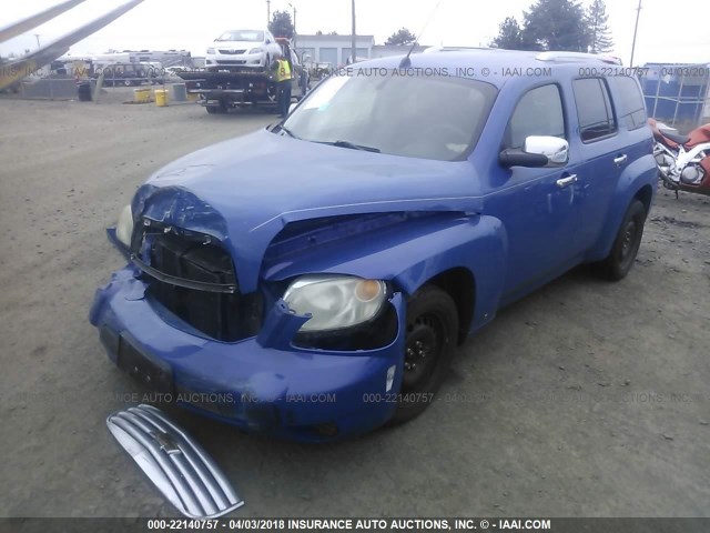 3GNCA33D58S670651 - 2008 CHEVROLET HHR LS ლურჯი ფოტო 2
