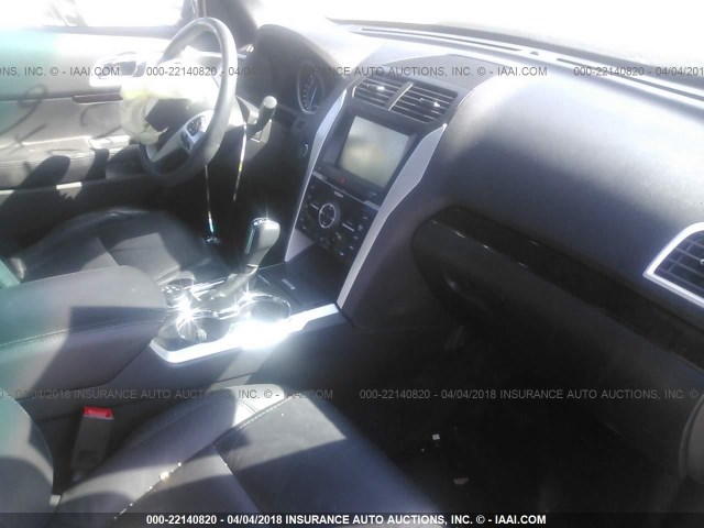 1FM5K8F85FGA40484 - 2015 FORD EXPLORER LIMITED 红色 照片 5