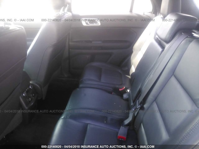 1FM5K8F85FGA40484 - 2015 FORD EXPLORER LIMITED 红色 照片 8