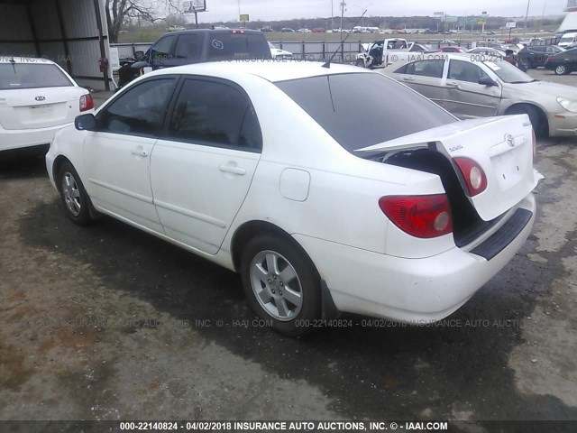 1NXBR32EX5Z346108 - 2005 TOYOTA COROLLA CE/LE/S WHITE photo 3