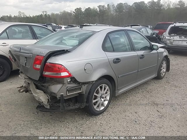 YS3FB49S531006870 - 2003 SAAB 9-3 LINEAR GRAY photo 4