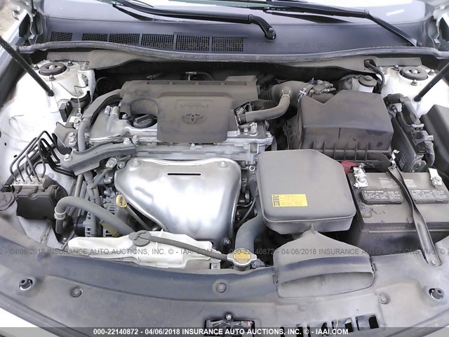 4T1BF1FK3DU256164 - 2013 TOYOTA CAMRY L/SE/LE/XLE 白色 照片 10