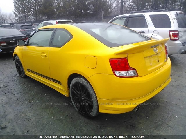 JTKJF5C75C3027568 - 2012 TOYOTA SCION TC ყვითელი ფოტო 3
