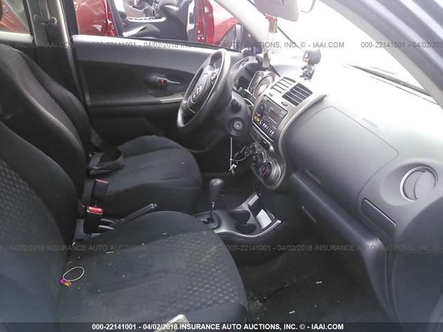 JTKKUPB41D1031448 - 2013 TOYOTA SCION XD BLACK photo 5