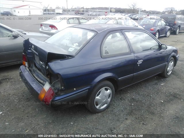 JT2AC52L6V0234384 - 1997 TOYOTA TERCEL CE BLUE photo 4