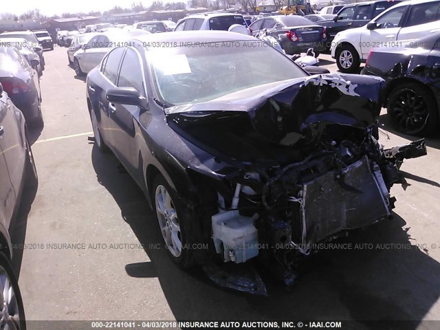 1N4AA5AP2EC440789 - 2014 NISSAN MAXIMA S/SV BLACK photo 6