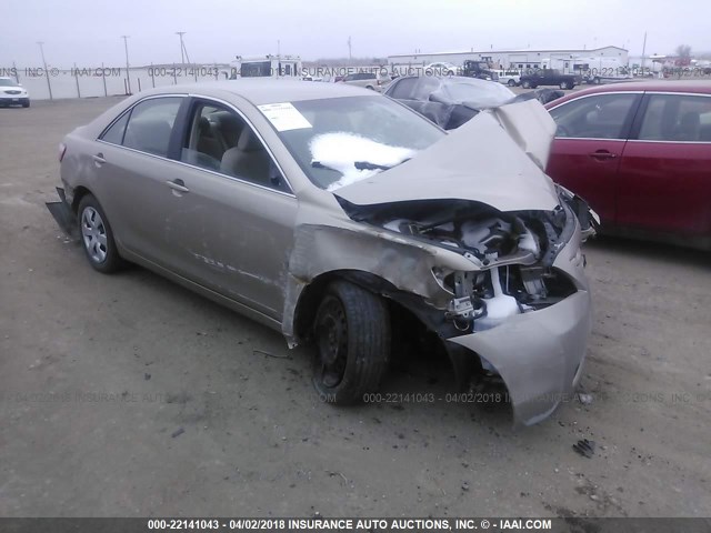 4T1BE46K99U392441 - 2009 TOYOTA CAMRY SE/LE/XLE GOLD photo 1