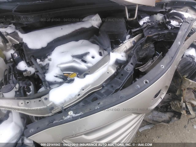 4T1BE46K99U392441 - 2009 TOYOTA CAMRY SE/LE/XLE GOLD photo 10