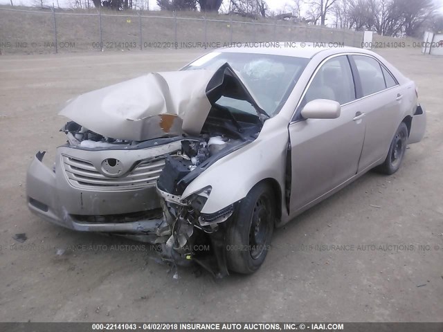 4T1BE46K99U392441 - 2009 TOYOTA CAMRY SE/LE/XLE GOLD photo 2