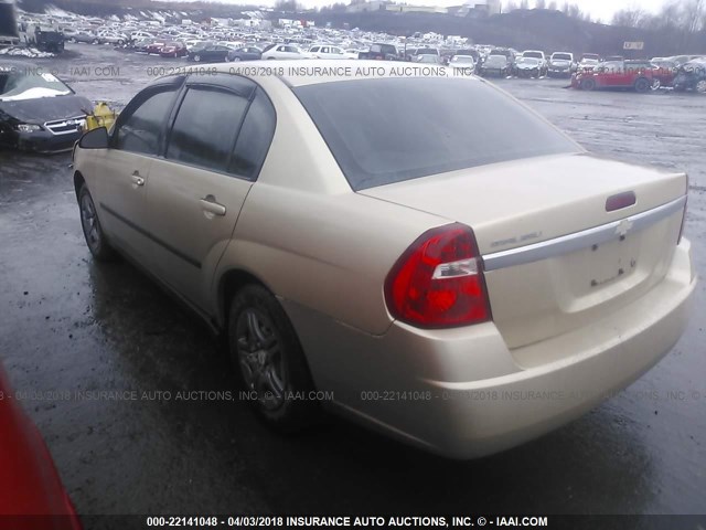 1G1ZS52F85F147826 - 2005 CHEVROLET MALIBU GOLD photo 3