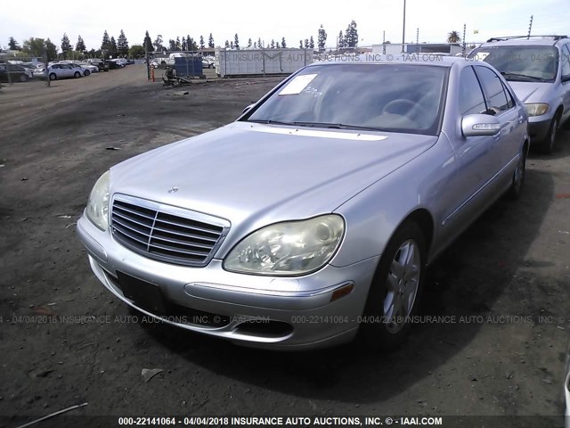 WDBNG70J93A336746 - 2003 MERCEDES-BENZ S 430 SILVER photo 2