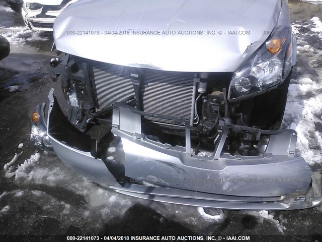 5N1BV28UX8N107306 - 2008 NISSAN QUEST S/SE/SL SILVER photo 6