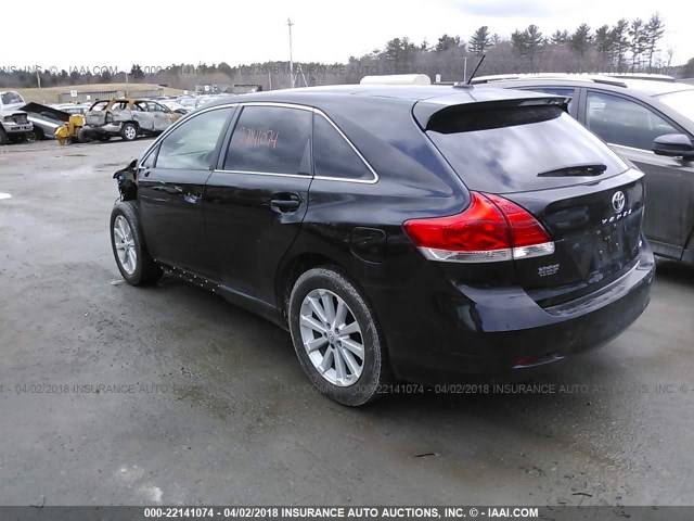 4T3BE11A59U004920 - 2009 TOYOTA VENZA BLACK photo 3