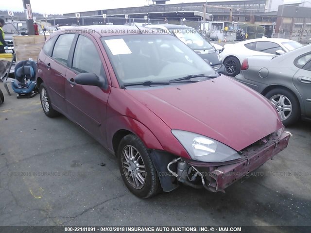 3FAFP37384R115187 - 2004 FORD FOCUS ZX5 RED photo 1