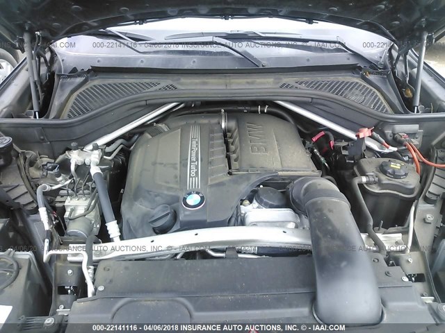 5UXKR0C51E0K42288 - 2014 BMW X5 XDRIVE35I BLACK photo 10