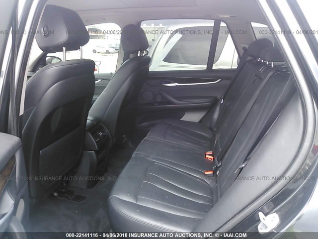 5UXKR0C51E0K42288 - 2014 BMW X5 XDRIVE35I BLACK photo 8