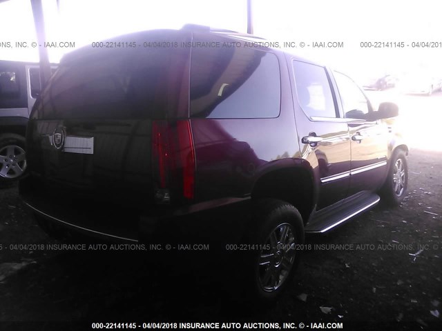 1GYEC63867R266933 - 2007 CADILLAC ESCALADE LUXURY ბურგუნდია ფოტო 4