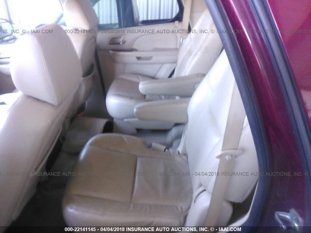 1GYEC63867R266933 - 2007 CADILLAC ESCALADE LUXURY ბურგუნდია ფოტო 8