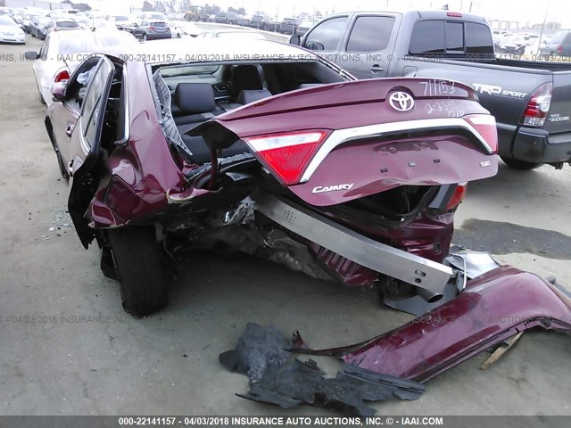 4T1BF1FK4FU977287 - 2015 TOYOTA CAMRY LE/XLE/SE/XSE Bordeaux Foto 6