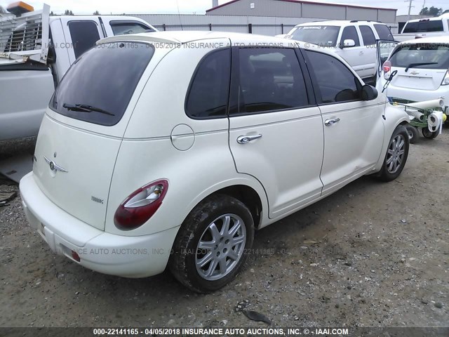 3A8FY58B38T122025 - 2008 CHRYSLER PT CRUISER TOURING WHITE photo 4