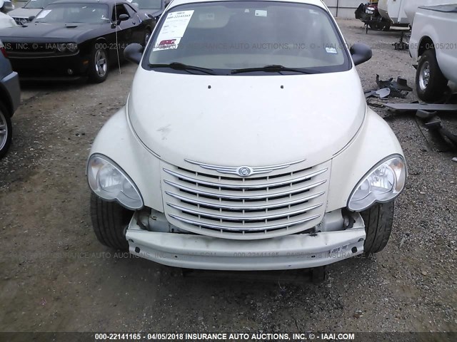 3A8FY58B38T122025 - 2008 CHRYSLER PT CRUISER TOURING WHITE photo 6