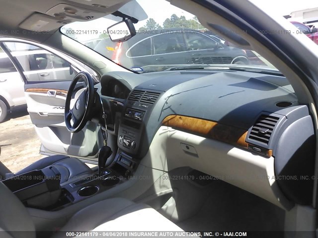 5GZER23D19J136598 - 2009 SATURN OUTLOOK XR ვერცხლისფერი ფოტო 5