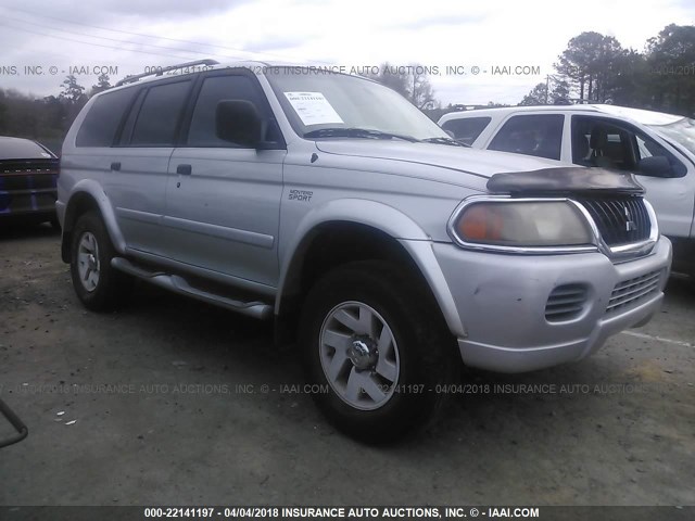 JA4MT31RX2J042626 - 2002 MITSUBISHI MONTERO SPORT XLS SILVER photo 1